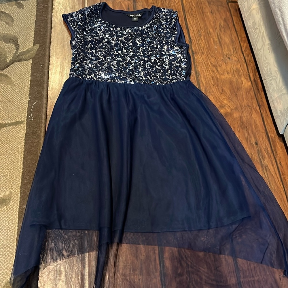 Very Elegant Navy Blue party dress